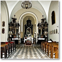 (4/46): Kielce - Klasztor na Karczwce ksiy i braci Pallotynw, wntrze