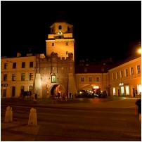 (42/71): Lublin - Brama Krakowska, noc