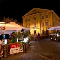 (49/71): Lublin - rynek i Trybuna Krlewski noc
