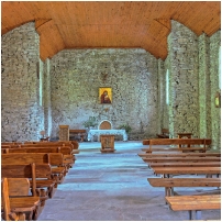 (73/153): Łopienka - Cerkiew św. Męczennicy Paraskewii, wnętrze