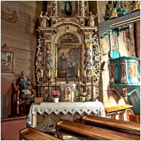 (66/153): Lubla - Kościół pw. św. Mikołaja, wnetrze