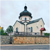 (80/153): Myczkowce - Cerkiew greckokatolicka pw. św. Jerzego w Myczkowcach (obecnie kościół rzymskokatolicki pw. Matki Boskiej Częstochowskiej)