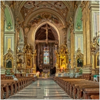 (98/153): Przemyśl - Bazylika archikatedralna Wniebowzięcia Najświętszej Maryi Panny i św. Jana Chrzciciela w Przemyślu, wnętrze