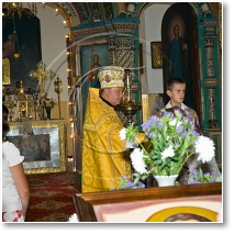 (8/72): Białowieża - cerkiew Św. Mikołaja wnętrze