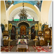 (20/72): Białowieża - cerkiew Św. Mikołaja wnętrze