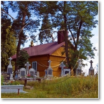 (52/52): erczyce kaplica prawosawna na cmentarzu