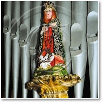 (16/52): Stoczek klasztorny figurka Matki Boskiej