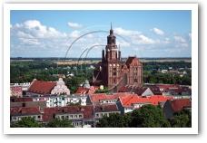 (28/53): Stargard Szczeciski widok na katedr i miasto