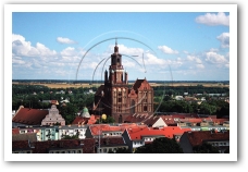 (29/53): Stargard Szczeciski widok na katedr i miasto