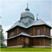(31/153): Hoszowczyk - Cerkiew Narodzenia Matki Bożej w Hoszowczyku  (obecnie rzymskokatolicki kościół filialny pod tym samym wezwaniem)