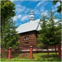 (69/153): Łodyna - Cerkiew pw. Archanioła Michała (obecnie kościół rzymskokatolicki pw. św. Andrzeja Boboli)