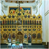 (100/153): Przemyśl - Sobór Archikatedralny Św. Jana Chrzciciela, ikonostas