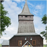 (129/153): Święcany - Kościół parafialny pw. św. Anny w Święcanach - zbudowany w roku 1520