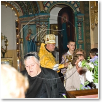 (5/72): Białowieża - cerkiew Św. Mikołaja wnętrze