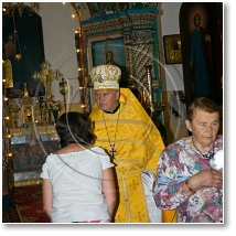 (10/72): Białowieża - cerkiew Św. Mikołaja wnętrze