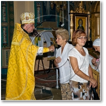 (11/72): Białowieża - cerkiew Św. Mikołaja wnętrze