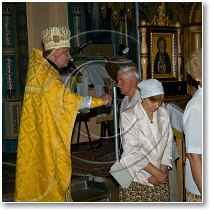 (12/72): Białowieża - cerkiew Św. Mikołaja wnętrze