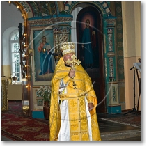 (13/72): Białowieża - cerkiew Św. Mikołaja wnętrze
