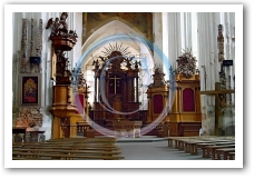 (67/138): Wilno kościół Bernardynów wnętrze, Wilno
