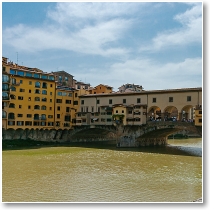 (41/124): Florencja, Ponte Vecchio, inaczej most Złotników